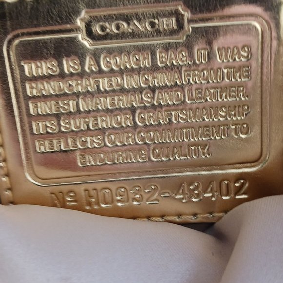 Coach Amanda Satin Wristlet/Clutch Bag 43402 - Picture 6 of 9